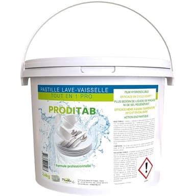PRODIFA Seau 150 Pastilles Lave-Vaisselle Tout En 1 Pro