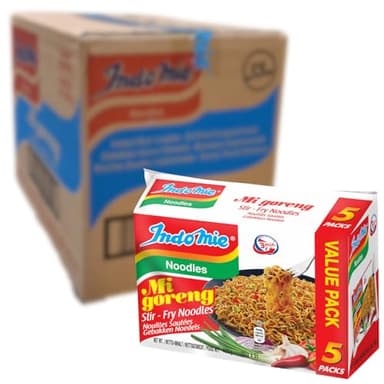 INDOMIE - Nouilles instantanées Mi Goreng - Multipack (40 X 80 GR)