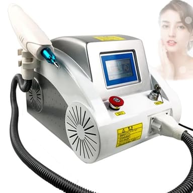 guoyjmm Machine Professionnelle Détatouage Au Laser, pour Sourcils Lèvres Yeux Pigments Masseur Beauté, Technologie Laser Picoseconde, Élimine Les Taches Noires Pigmentaires