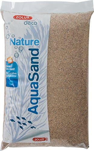 Zolux Gravier Naturel pour Aquarium Sable de Rivière de 1 à 4 mm de Granulométrie 5 kg