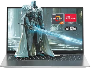 ACEMAGIC PC Portable Ryzen 7 5700U(8C/16T, jusqu'à 4,3 GHz) Ordinateur Portable Boitier en Métal avec Clavier Rétroéclairé 16,1 Pouces FHD 16Go Ram,512Go M.2 SSD,WiFi 6,BT5.2,Type C, Laptop AMD