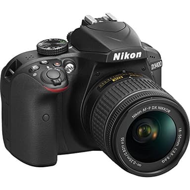 Nikon D3400 Appareil Photo Numérique Réflex 24.2 Mpix Kit Objectif AF-P DX 18-55 Non VR Noir