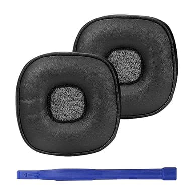 Adhiper Major IV Coussinets de Rechange pour Marshall Major IV Casque sans Fil, Coussinets d’Oreille en Cuir Protéiné Doux et Mousse à Mémoire de Forme Haute Densité (Noir)