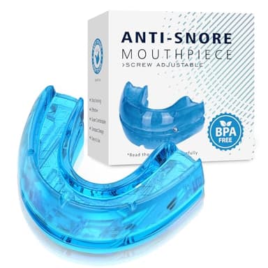 Gouttière Anti Ronflement Réglable Thermoformable En Silicone Réutilisable Avec Boîte De Rangement