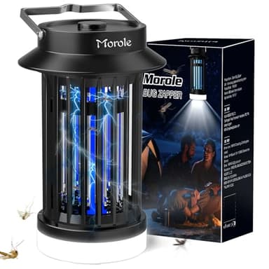 Tue Mouche Electrique USB, Lampe Anti Moustique à UV à Courant Continu LED Portable, Idéale pour Une Utilisation en Intérieur comme en Extérieur