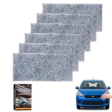 Nano Sparkle Cloth-Efface Rayure Profonde Voiture-Repair Car Scratches RéParer les Rayures, les RéSidus de Peinture, les Tourbillons, les Taches D'Eau, le Polissage de Surface(6 Pcs)