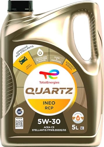 TotalEnergies Quartz Ineo RCP 5W-30, Huile moteur essence et Diesel, 5 litres