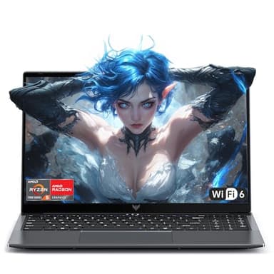 ACEMAGIC 2025 Ordinateur Portable Gaming 15,6" avec Ryzen 5 7430U (4,3GHz, Battu par I7-11800H) PC Portable Gamer, 16Go RAM DDR4x2 + 512Go M.2 SSD,BT5.0,USB3.2,HDMI,Type-C, Batterie 54,7 Wh, WiFi 6.0
