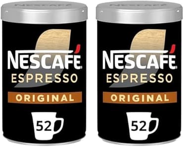 Nescafé Espresso Original - Café Soluble - Boîte de 95g (Lot de 2)