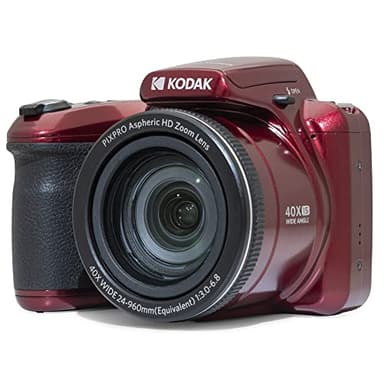 KODAK Pixpro Astro Zoom AZ405 - Appareil Photo Numérique Bridge, Zoom X40, Grand Angle de 24 mm, 20 Mégapixels, LCD 3, Vidéo Full HD 1080p, OIS, Pile AA - Blanc