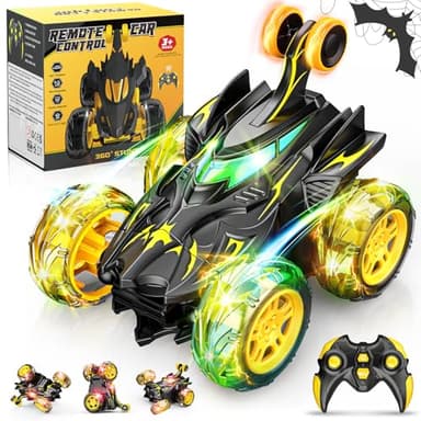 Braxel Voiture Télécommandée 360°Rotation RC Car, Jouet Enfant 3-8 Ans Garçon Cadeau Garcon 3 4 5 6 7 8 9 Jeux Enfant 3-10 Jouet 3-9 Jeux Exterieur Voiture