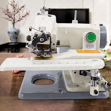 Machine à ourlet aveugle, aiguilles réglables et profondeur de point pour couture et broderie professionnelles