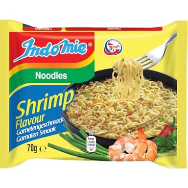 INDOMIE - Nouilles instantanées crevettes - (1 X 70 GR)
