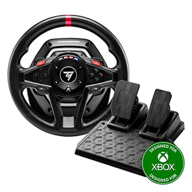 Thrustmaster T128 Volant de course – Volant à retour de force d'entrée de gamme pour Xbox Series X|S, Xbox One et PC