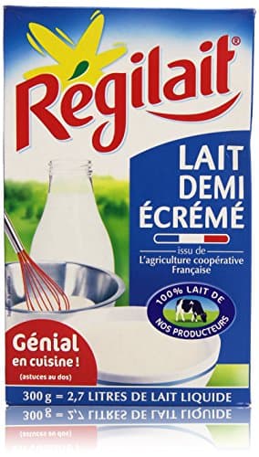 Régilait Lait demi écrémé en poudre 300 g soit 2,7 L de lait liquide