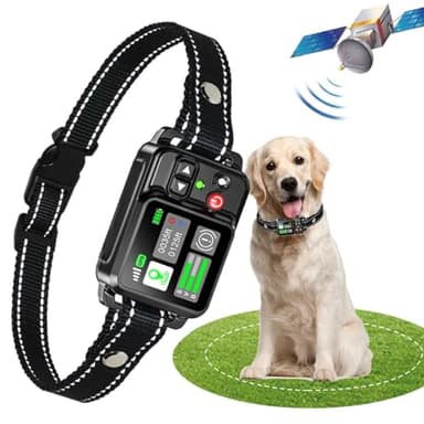TA.TIAOM Système de clôture de Chien sans Fil GPS-Clôture de Chien électrique avec Technologie de Satellite électrique GPS, Gamme de système de clôture pour Animaux de Compagnie 40~2000m 3 Modes