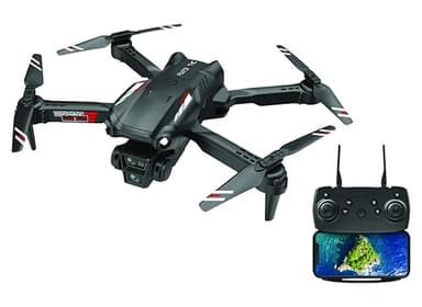 Flybotic – Drone Foldable Wifi – Drone Pliable avec Caméra et Retour Vidéo en Direct – Décollage & Atterrissage Automatiques – Vol Stationnaire – RC Débutant Enfant/Adolescent