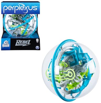Perplexus - Perplexus Rebel - Labyrinthe Parcours 3D Rebel Avec 70 Défis - Labyrinthe 3D - Jeu d'Action et Réflexe - Casse tete enfant - Vertus Pédagogiques- Jeu Enfant 6 Ans et +