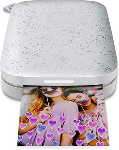 HP Sprocket Imprimante instantanée portable 5 x 7,6 cm (violet) Imprimez des images sur du papier à base de zinc à partir de votre appareil iOS et Android