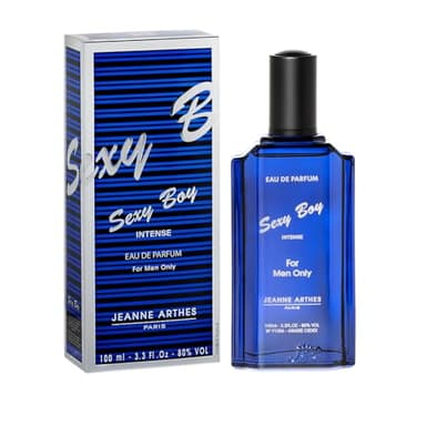 JEANNE ARTHES - Parfum Homme Sexy Boy Intense - Eau de Parfum - Flacon Vaporisateur 100 ml - Fabriqué en France à Grasse