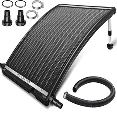 Chauffage Solaire pour Piscine Hors Sol, Panneau Solaire Coco Spa