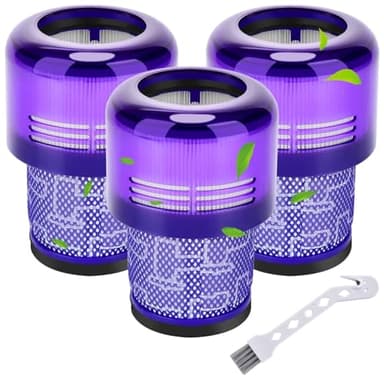 Rebirthcare 3 Aspirateur Filtres pour Dyson V11 Absolute Extra Pro Animal Torque Drive Motorhead V15 Detect SV14 SV17 SV22 Accessoires Remplacer #DY-970013-02 &97001302