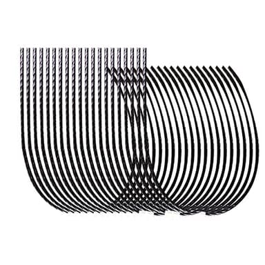 CDIYTOOL F016800431 Fil de Coupe Extra résistant pour débroussailleuse AFS 23-37 37 cm x 3,5 mm (50)