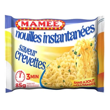 MAMEE Nouilles Instantanées Arôme Crevettes