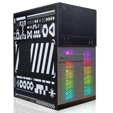 DELL PC Gamer Fixe，Ordinateur Gaming,Quad Core I5 jusqu'à 3.4GHz, GeForce GTX 750 Ti 4Go GDDR5, RAM 16Go, SSD 512Go, WiFi 600 M, Bluetooth 5.0, W10P64 (Reconditionné)
