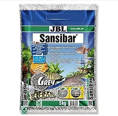 JBL Sansibar Substrat/Gravier pour Aquariophilie Gris 5 kg
