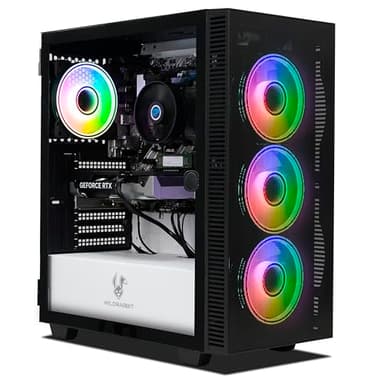 Ankermann Radiant Gaming V3 | AMD Ryzen 5 5500 | Nvidia GeForce RTX 5060 8Go | 16Go RAM | 1To NVMe SSD | Windows 11 | WiFi | Libre Office