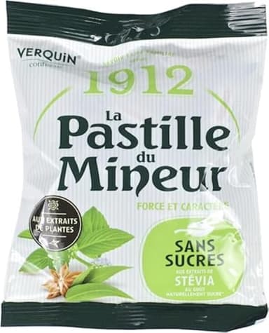 Pastille du Mineur - SANS SUCRE - Depuis 1912-100 Grammes - 300