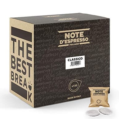 Note d'Espresso - Classico - Café - Dosettes en Papier 44 mm - 150 caps