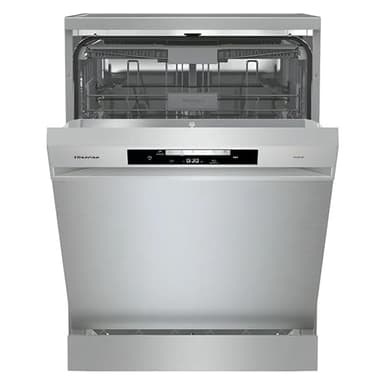 HISENSE HS643C90X Lave-vaisselle, 16 couvercles, 6 programmes, 3 paniers, gris C