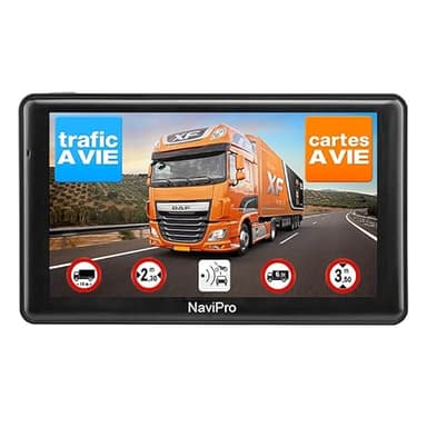 GPS Poids Lourd 7 Pouces NaviPro N7 GPS pour Camion Bus Voiture Europe A Vie