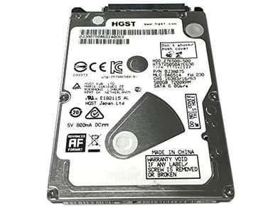 HGST Disque dur interne 500 Go 7200 tr/min 32 Mo de cache SATA 6,0 Go/s 2,5" PS3/PS4