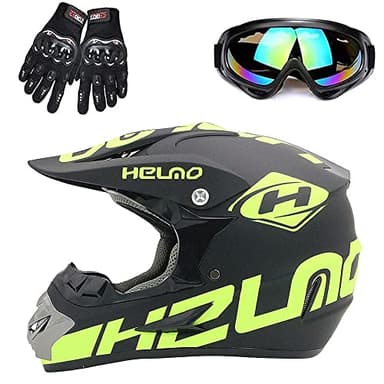 ZJRA Jeunesse Casques De Moto,Casque Cycliste pour Enfants,Garçon Et Fille Scooter De Ski VTT Casque,Dot/ECE Certification,Convient pour Toutes Les Saisons,21,S