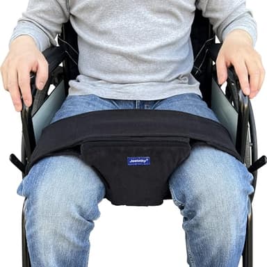 Coussin écarteur de genou pour abduction de hanche – Bloc de mousse profilé avec sangles antidérapantes pour chirurgie de remplacement de la hanche – Séparateur de jambes pour soulager la douleur