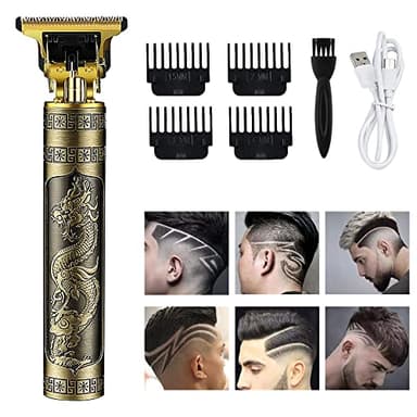Tondeuse Cheveux Hommes,Tondeuse Barbe Professionnel Finition,Rasoir Electriques Hommes,Sans Fil Brostyle Tondeuse Precision Rechargeable,Cadeau Homme