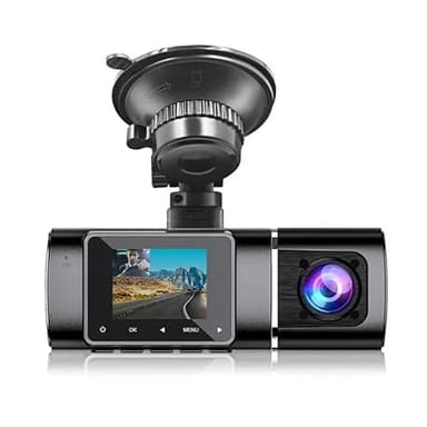 Dashcam Auto sans Fil Tendance, caméra Voiture 1080P avec Batterie, Vision Nocturne, Mode Parking détection de Mouvement, Installation Rapide pour vidéos virales de trajets et preuves d’Incident