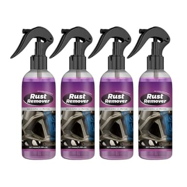 Liakyunf Spray Dérouillant - Anti-Rouille pour Voiture & Métal - Convertisseur pour Châssis, Machines & Meubles - Entretien & Réparation, 100 ML (Lot de 4)