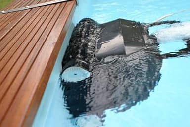 8STREME - Robot Piscine Électrique Fond et Parois 7310-V2 | Nettoyage Automatique de 2H | Visualisation du Contenu du Panier | Faible Consommation Électrique | pour Piscines jusqu'à 10x5m