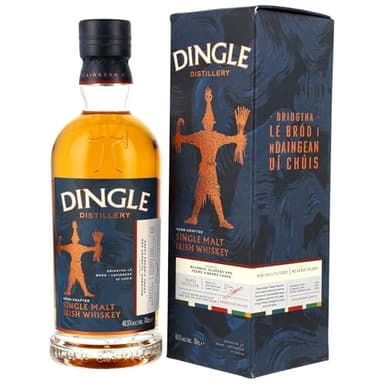 DINGLE - Whisky Single Malt - 46,3% Alcool - Origine : Irlande - Notes d'Agrumes, Vanille & Caramel - 70cl