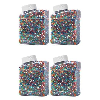 20 0000 Billes de Gel Rechargeables 7-8 mm pour Pistolets à Gel - 4 recharges incluses - Compatible avec la Plupart des modèles électriques