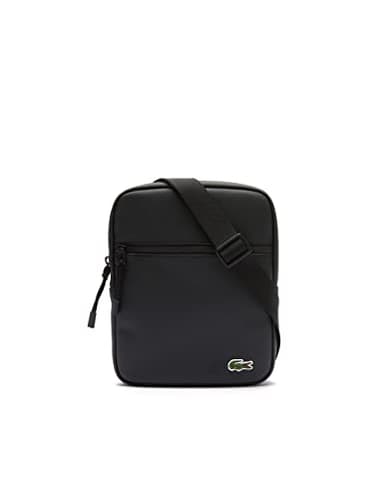 Lacoste sac porté épaule Lcst Homme Noir