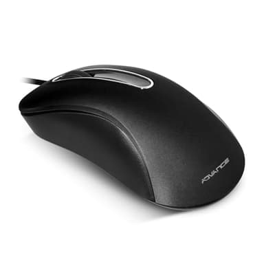 Advance Souris Filaire Shape 3D (Noir)