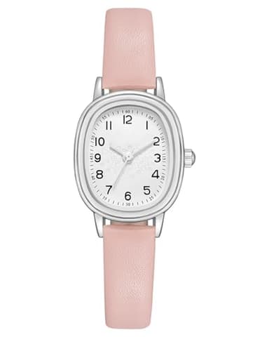 CIVO Montre Bracelet Femme Cuir: Analogique Montre Petit Vintage - Etanche Montre pour Femme Rectangulaire Classique