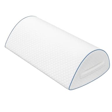 pozico Oreiller Mémoire de Forme pour Genoux – Coussin Ergonomique pour Dormeurs Latéraux – Coussin de Positionnement pour Genou, Dos & Hanche – avec Housse Lavable et Poignée