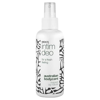 Déodorant intime pour homme contre la transpiration, les mauvaises odeurs et les irritations dans la zone intime - fraîcheur toute la journée