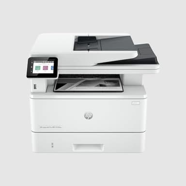 HP LaserJet Pro MFP 4102fdw, 2Z624F, imprimante Multifonction A4, Impression Automatique Recto-Verso, 42 ppm, Port USB hôte, Wi-FI, Ethernet, fax, ADF, Smart, Blanche